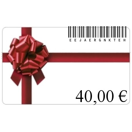 Bon cadeaux 40