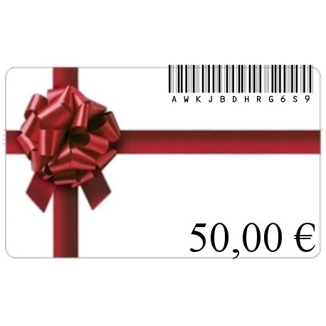 Bon cadeaux 50