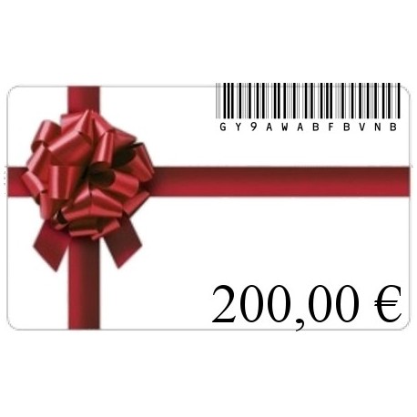 Bon cadeaux 200